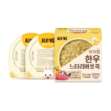 이지밀한우느타리버섯죽 2팩  (중기 7~10개월)