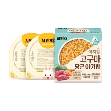 이지밀고구마당근아기밥 2팩 (완료기 13개월 이상)