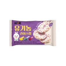 유기농 라이스팝(바나나+블루베리+비트) 1봉