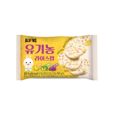 유기농 라이스팝(단호박+브로콜리+자색고구마) 1봉