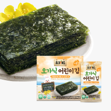 유기농 어린이김(건강한맛/조미김) 1박스(10개입)