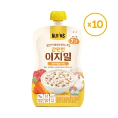 맘편한 이지밀 한우새송이죽 10팩 (중기2)
