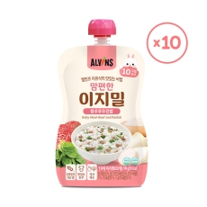 맘편한 이지밀 한우무우진밥 10팩 (후기)