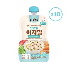 맘편한 이지밀 한우불고기아기밥 10팩 (완료기)