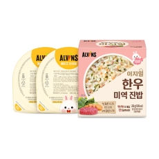 이지밀한우미역진밥 2팩 (후기 10~13개월)