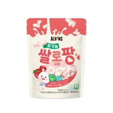 유기농 쌀로팡(사과) 1봉