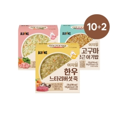 [10+2] 실온이유식 10팩+2팩 세트